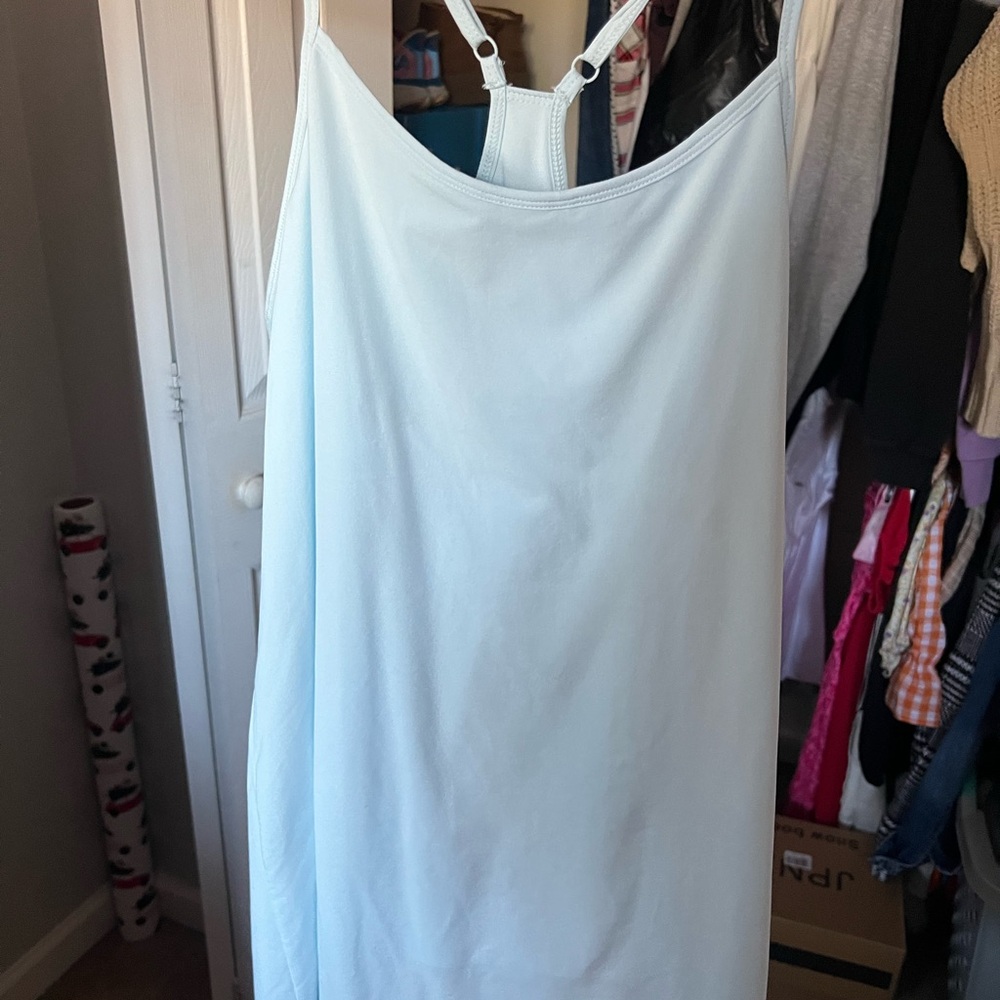 Light Blue Strappy Dress